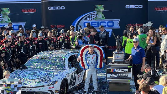 Tyler Reddick pulls off a Talladega win for MJ