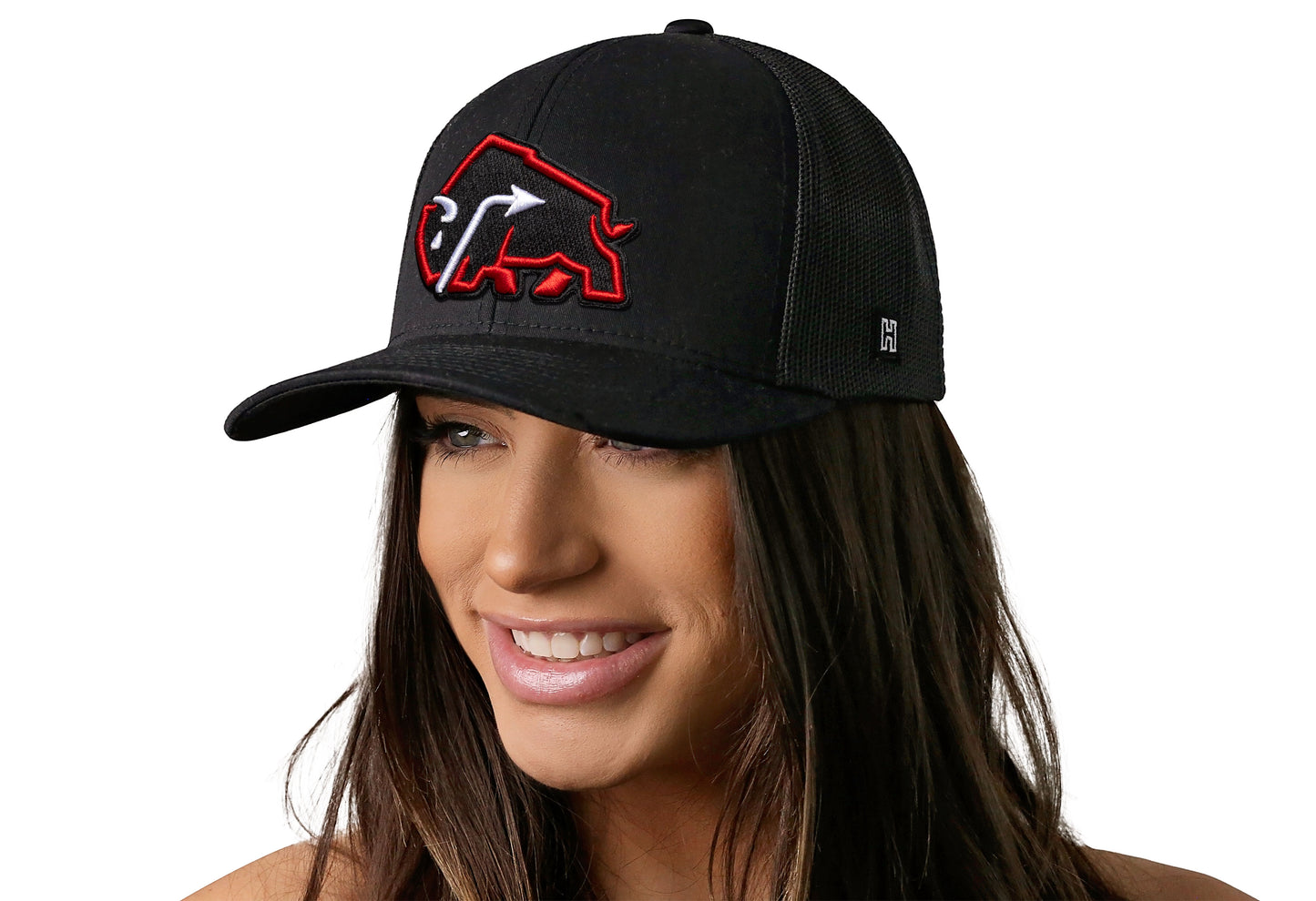 JBR Red Bison | Black Buffalo Snapback