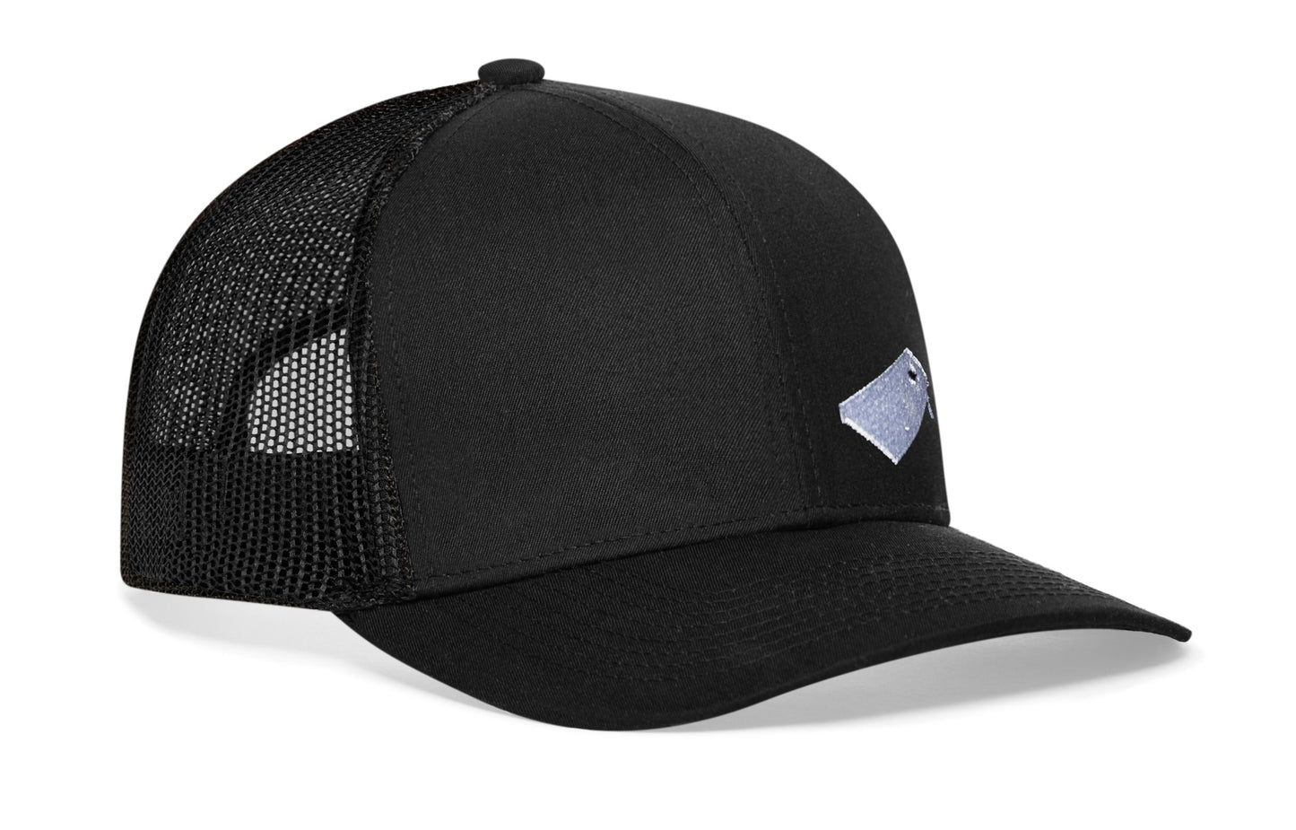 Gorra de camionero con diseño de tablero de cornhole | Gorra negra tipo snapback