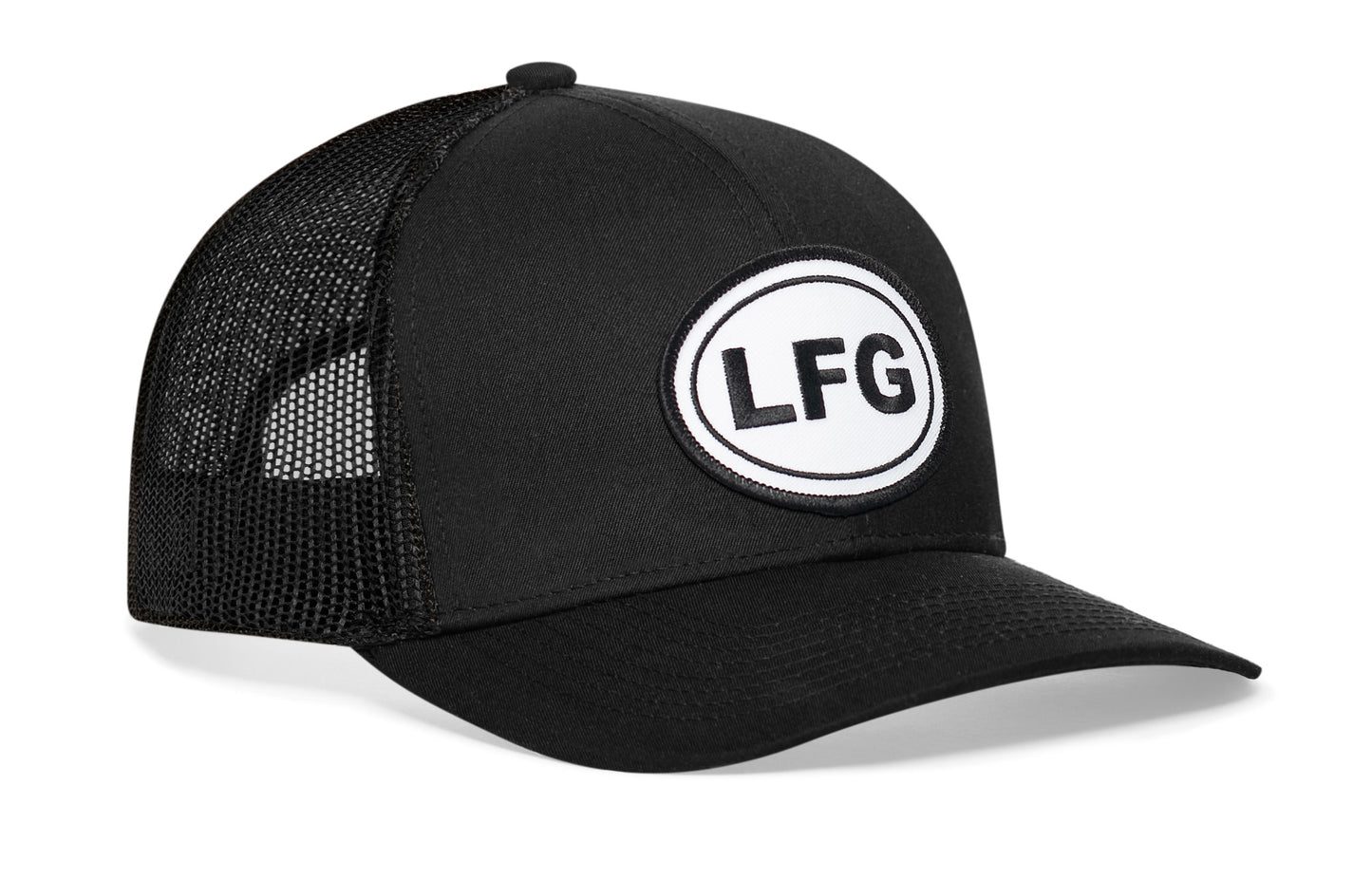 Gorra de camionero LFG | Gorra snapback Let's Go negra