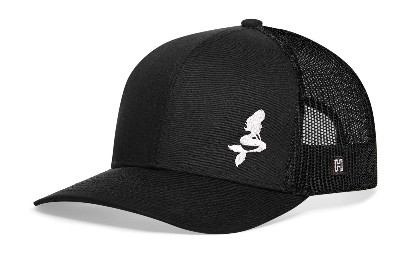Gorra de camionero de sirena | Snapback negra