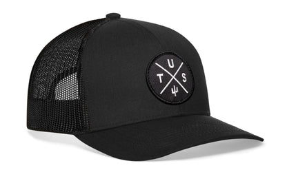 Tucson Trucker Hat  |  Black TUS Snapback
