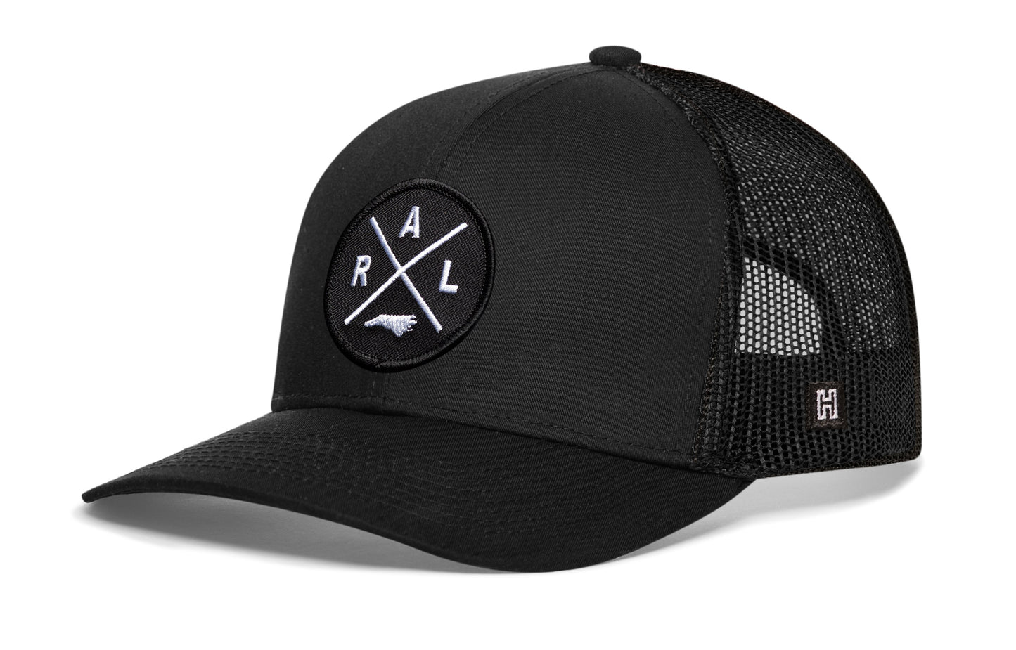 Raleigh Trucker Hat  |  Black RAL Snapback