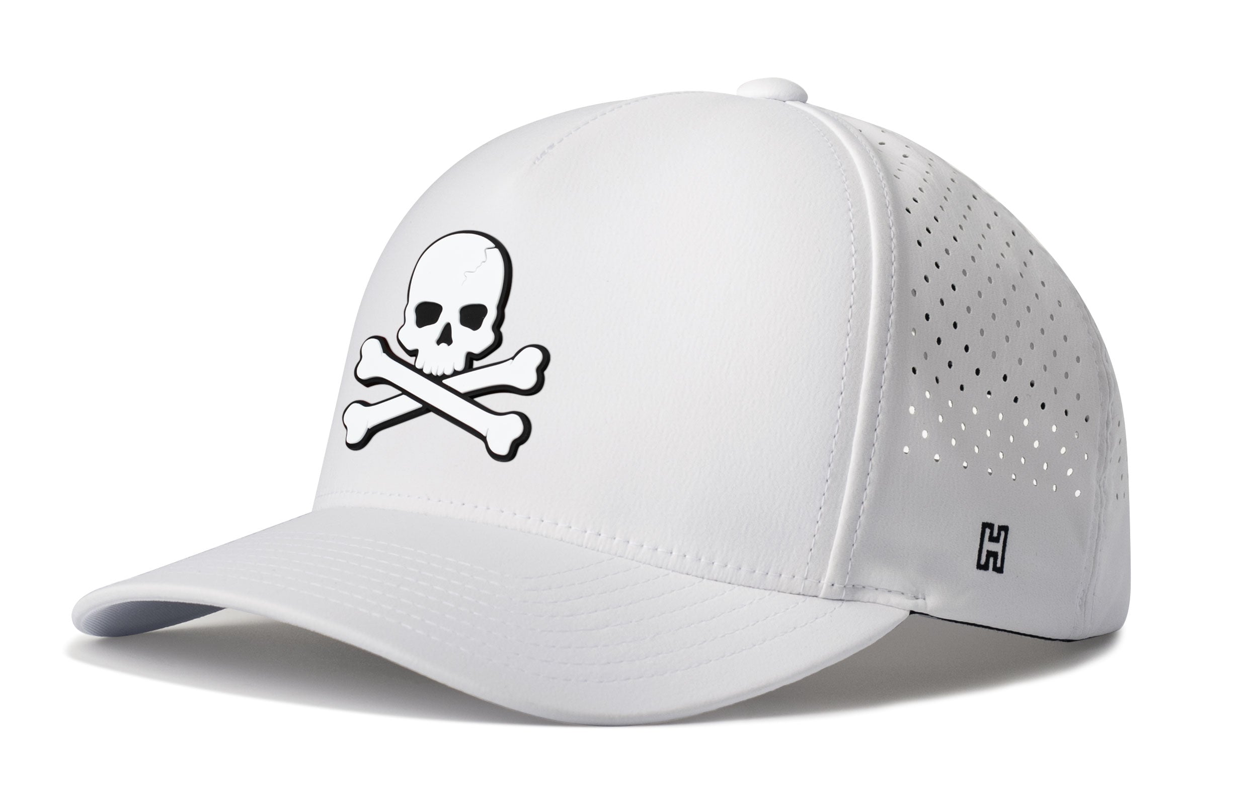 Cross Performance 5-Panel Hat | Black PVC Christian Flexfit