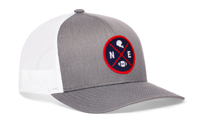 Casquette Boston Trucker  |  Casquette snapback noire BOS X Football