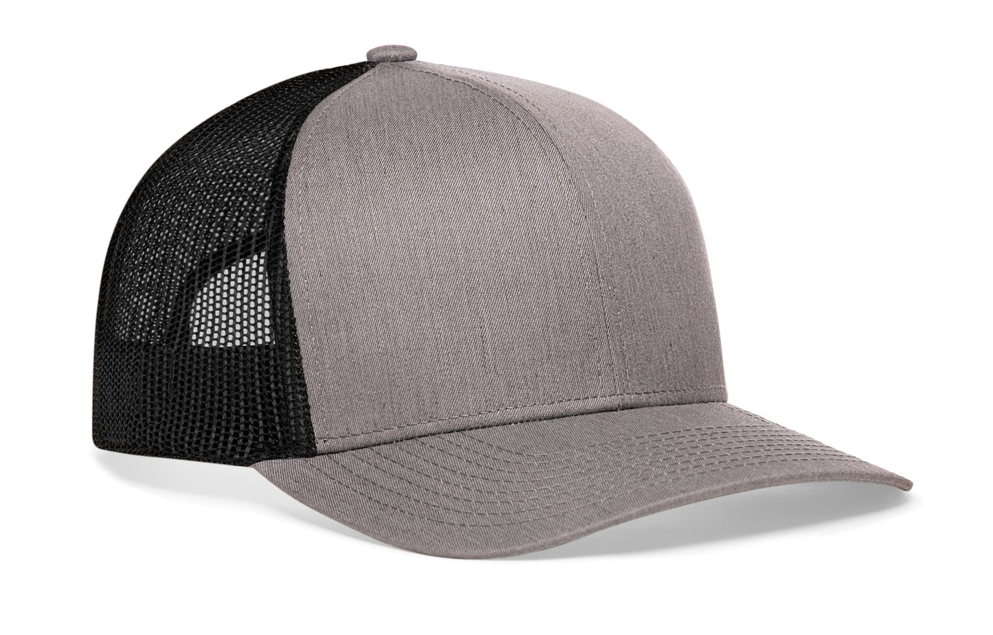 Blank Gray/Black Trucker Hat
